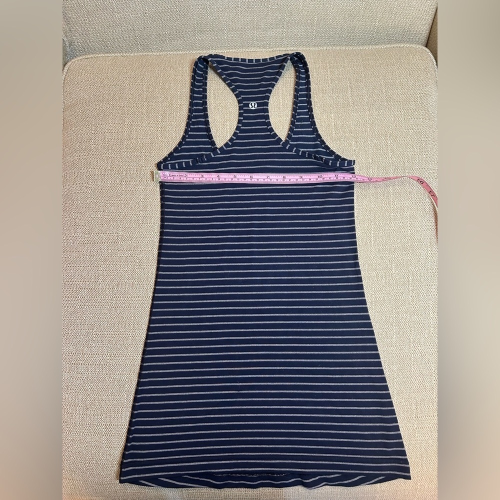 Lululemon Striped Racerback Tank Top - Picture 3 of 3